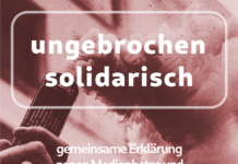Gemeinsame Solidaritätserklärung