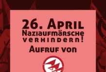 Am 26. April 2025: Alle auf die Straße! Naziaufmärsche verhindern!